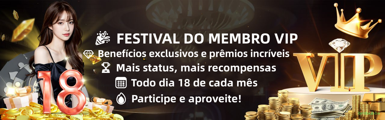 Bônus exclusivos membros VIP brdouble
